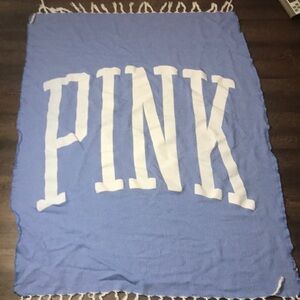 Pink Victoria’s Secret Throw blanket